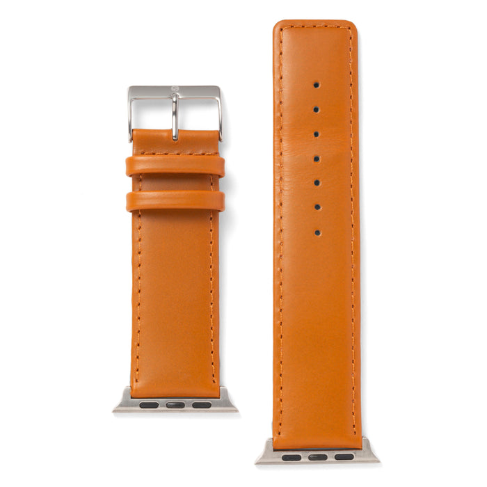 Square Tip Oiled Leather For the Apple Watch