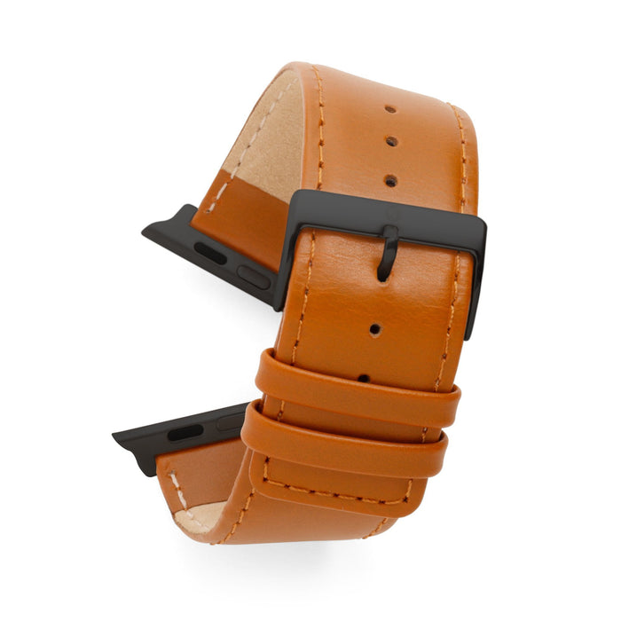 Square Tip Oiled Leather For the Apple Watch
