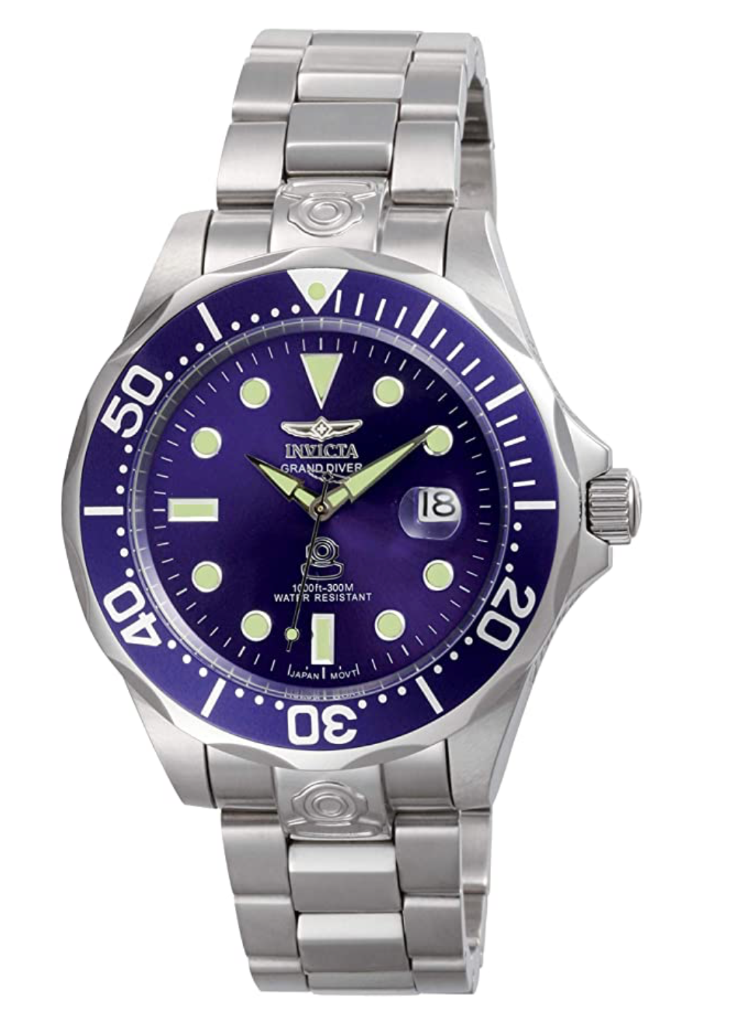 Invicta Men s Pro Diver Automatic SS Blue 3045 Time After Time