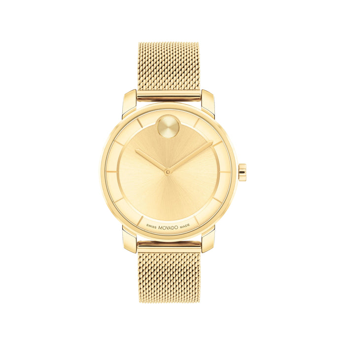 Movado Bold Ladies' Access Gold Mesh Bracelet 3600921