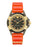 Versace Versace Icon Active Transparent Orange/Black Watch - Time After Time Watches
