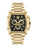 Versace Dominus 42X49.5MM IP YG Watch Case Blk Dial IP YG Bracelet