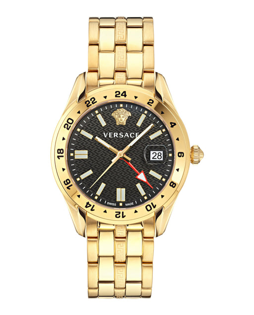 Versace Versace Greca Time GMT Gold Watch - Time After Time Watches