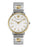 Versace Versace V-Circle Logomania Two-Tone Ladies Watch - Time After Time Watches