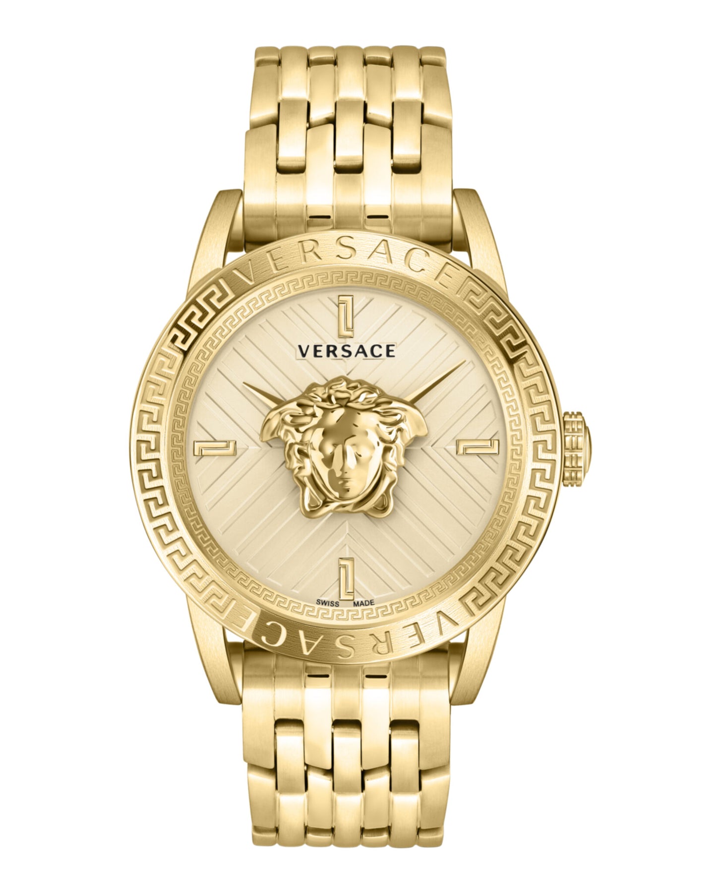 Versace V-Code Gold Watch