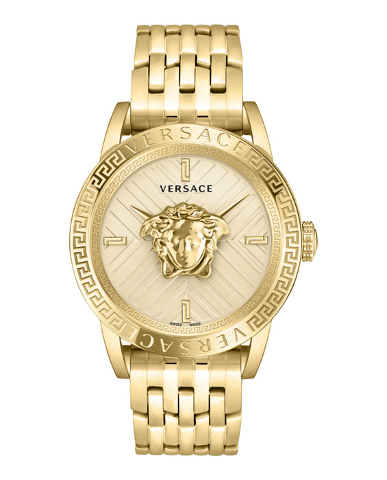 V-Code 43MM IP YG Watch Gold Dial IP YG Bracelet