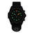 This image is of the watch in darkness to showcase the luminescence of the hour markers and hands to allow for maximum visibility in pitch black darkness as well as daytime.