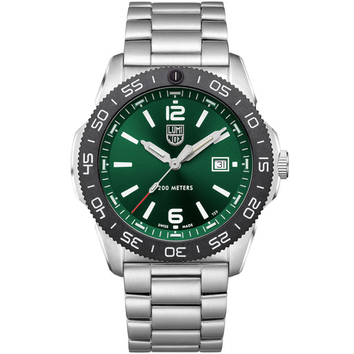 Luminox Luminox Pacific Diver Green Dial SS Bracelet XS.3137 - Time After Time Watches