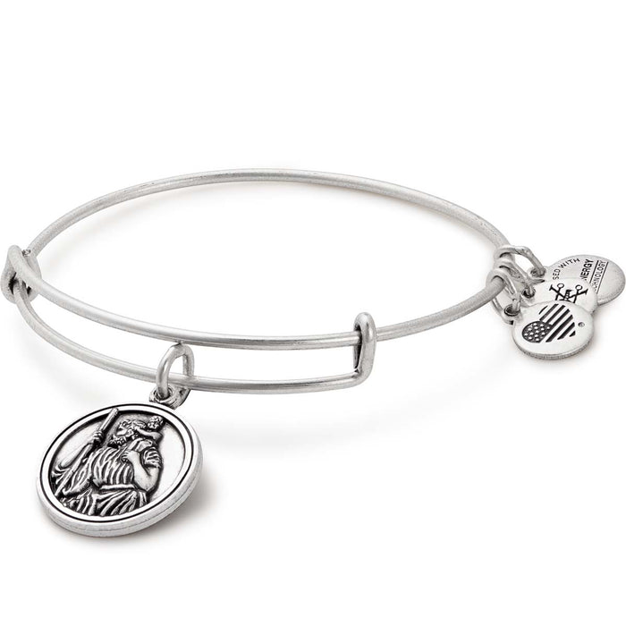 Alex and Ani Saint Christopher Charm Bangle