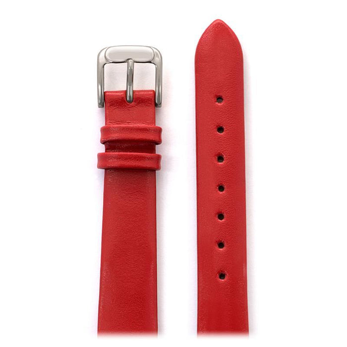 Speidel Ladies' Calfskin Leather Band in Black, Brown, White, Red and Navy - Time After Time Watches