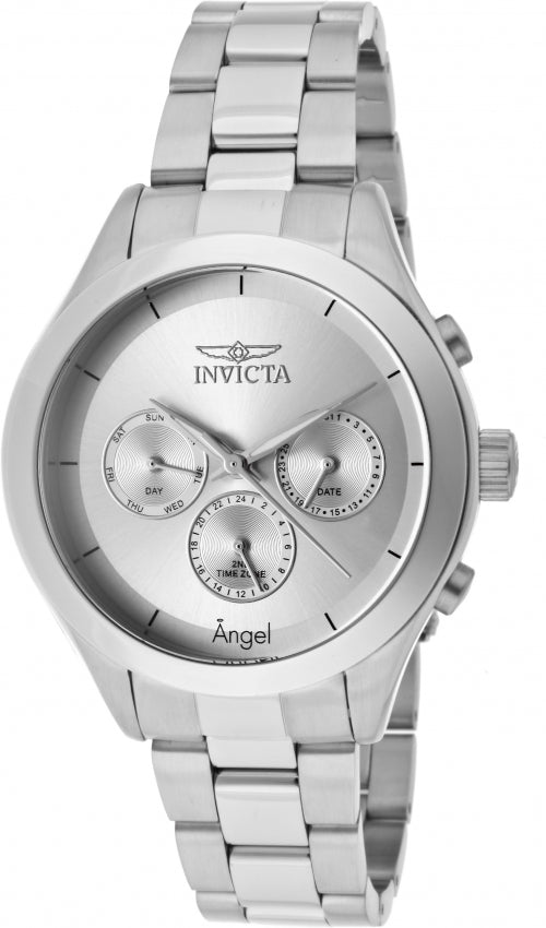 Invicta Ladies Angel Silver Dial SS Bracelet - 12465