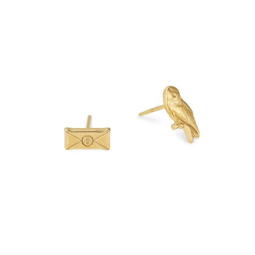 HARRY POTTER™ OWL POST™ Earrings, 14KT GP