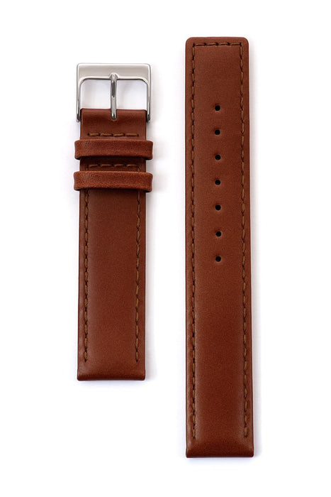 Men's Square Tip Padded Oiled Leather Band in Black, Brown and Honey