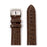 Men's Alligator Grain Leather Band in Black, Brown, Red and White