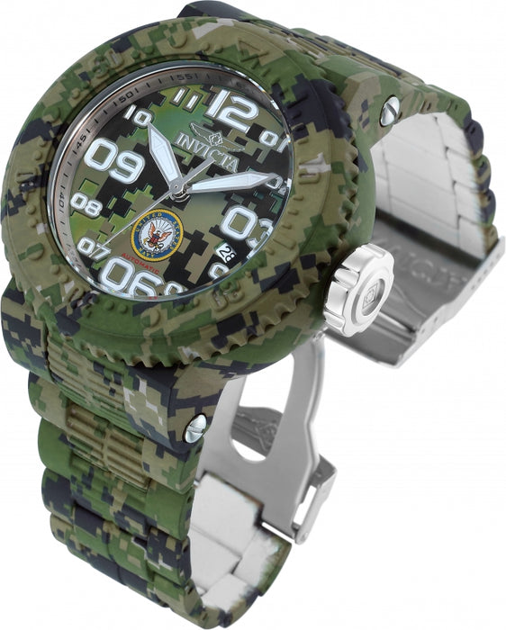 Invicta Men's U.S. Navy Camo Dial Camo Bracelet - 34679
