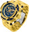 Invicta Men's SHAQ Blue Dial Gold Bracelet - 33660