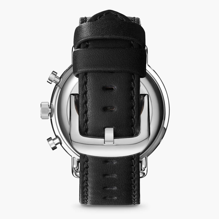 Shinola, The Canfield Sport 45mm Black Dial Black Leather