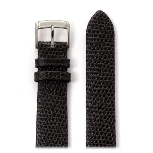 Speidel Men's Lizard Grain Leather Band in Black and Brown - Time After Time Watches
