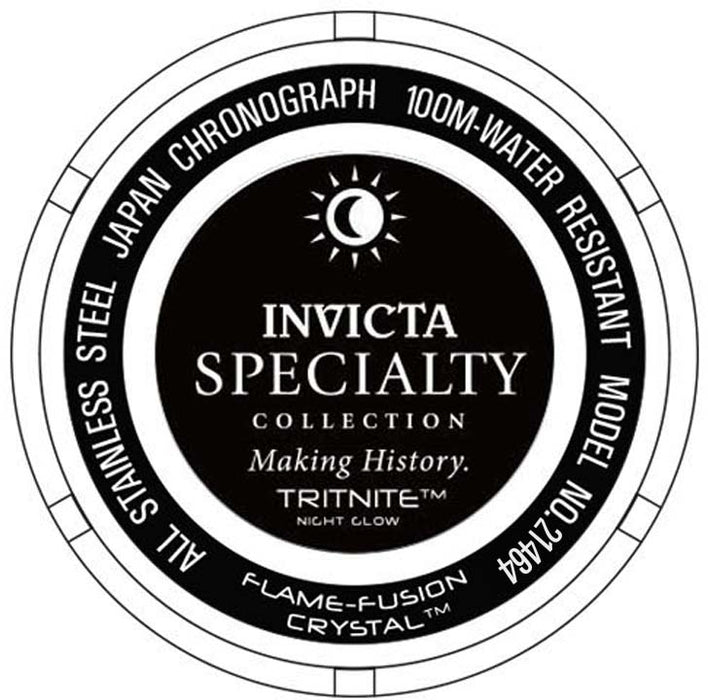 Invicta Men's Specialty SS & Blue 21464