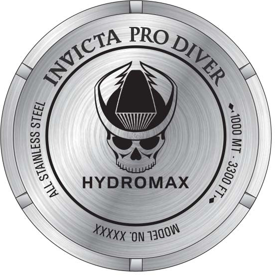 Invicta Men's Hydromax Light Blue Dial SS Bracelet - 37593