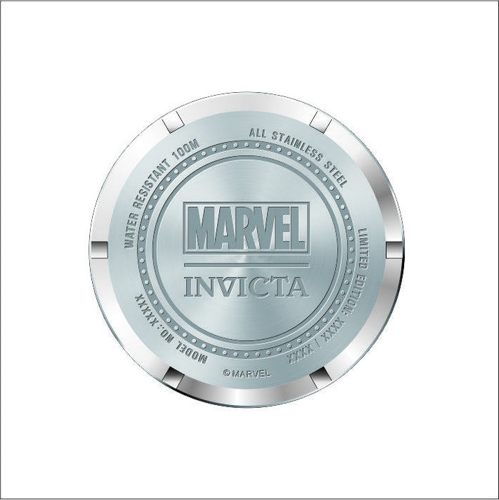 Invicta Men's Marvel Captain America SS Bracelet - 29680