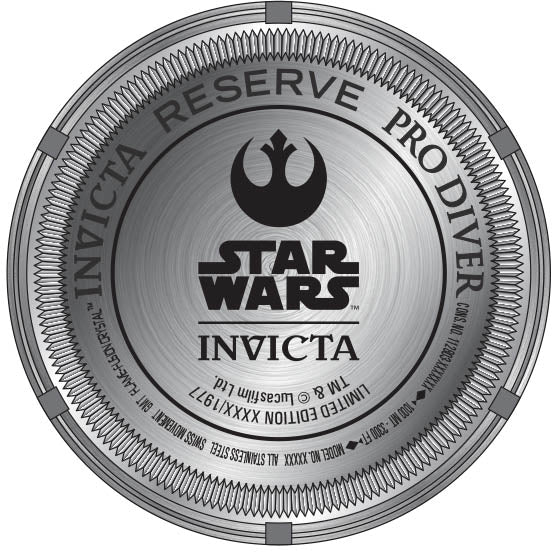 Invicta Men's Star Wars Rebel Alliance MOP Dial - 33309