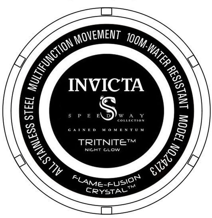 Invicta Men's Speedway Gold Tone 24213