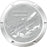 Invicta Men's Aviator Silver tone with a textured blue dial. This model has orange accents in the chronograph and at the top button of the casing that controls the chronographs. markers spread across the dial, with an Arabic 12 at the 12 hour marker. date wheel is stationed at the 3 oclock.  