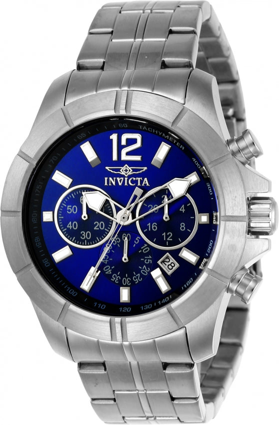 Invicta Men's Specialty SS & Blue 21464