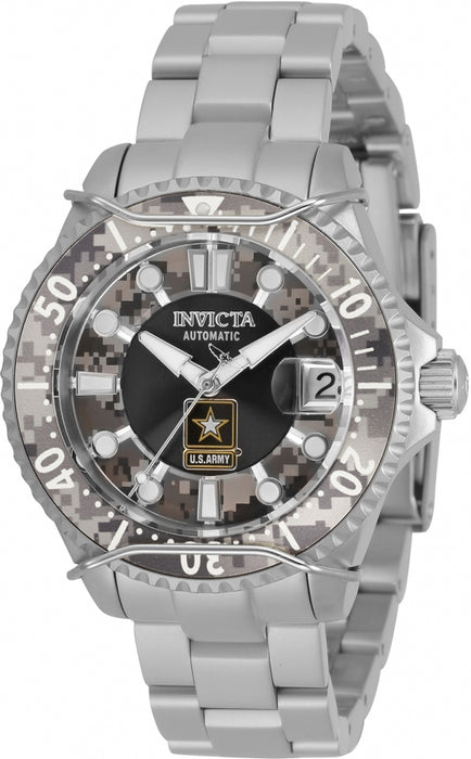 Invicta Ladies Army Lady Automatic Camo Dial SS Bracelet - 31855