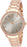 Invicta Ladies Angel Lady Silver Dial Rose Bracelet - 31369