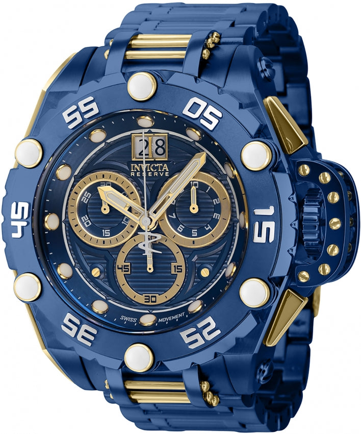 Invicta Invicta Men's Flying Fox Chrono Blue Bracelet - 38744 - Time After Time Watches