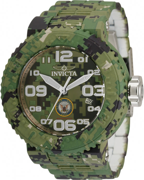 Invicta Men's U.S. Navy Camo Dial Camo Bracelet - 34679