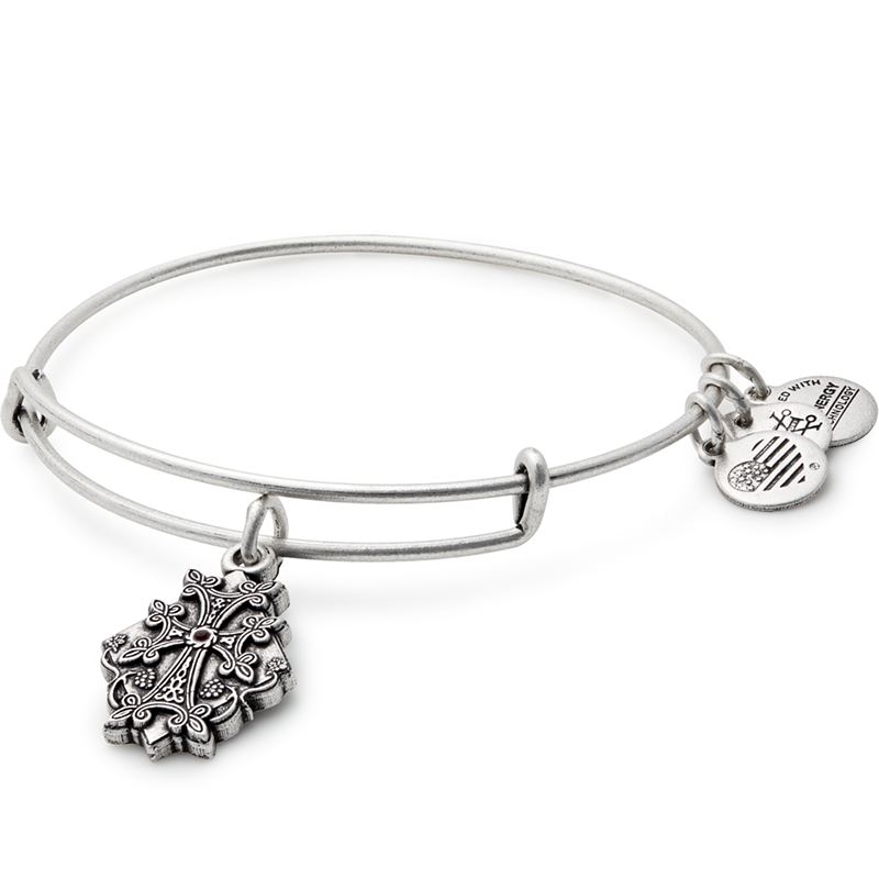 Alex and Ani Armenian Cross Charm Bangle
