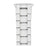 Speidel Men's 24-28MM Wrapped Link Straight Adjustable End with Removable Links for Sizing in Silver - Time After Time Watches