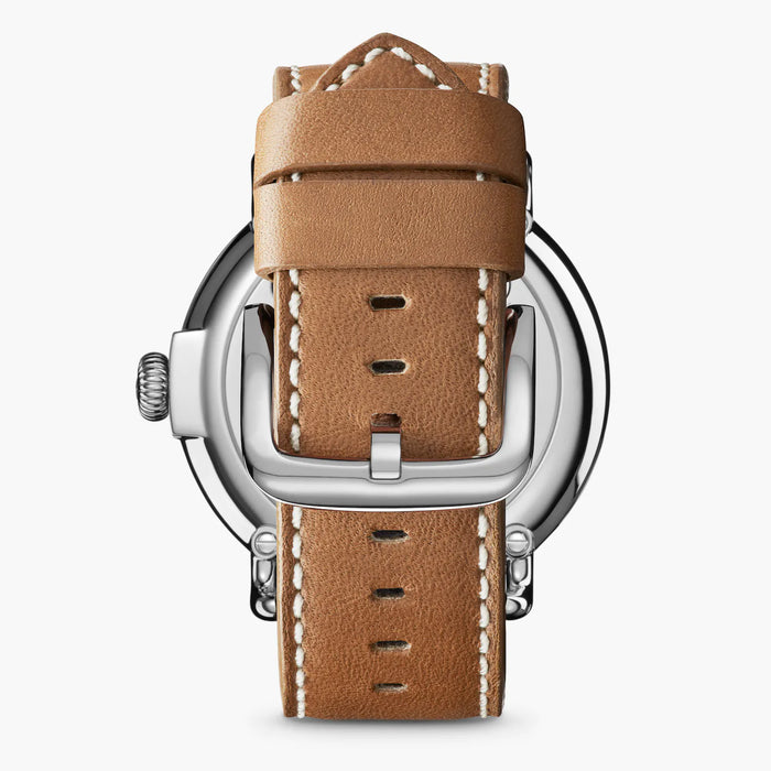 Shinola, The Runwell 47mm Green Dial Brown Leather