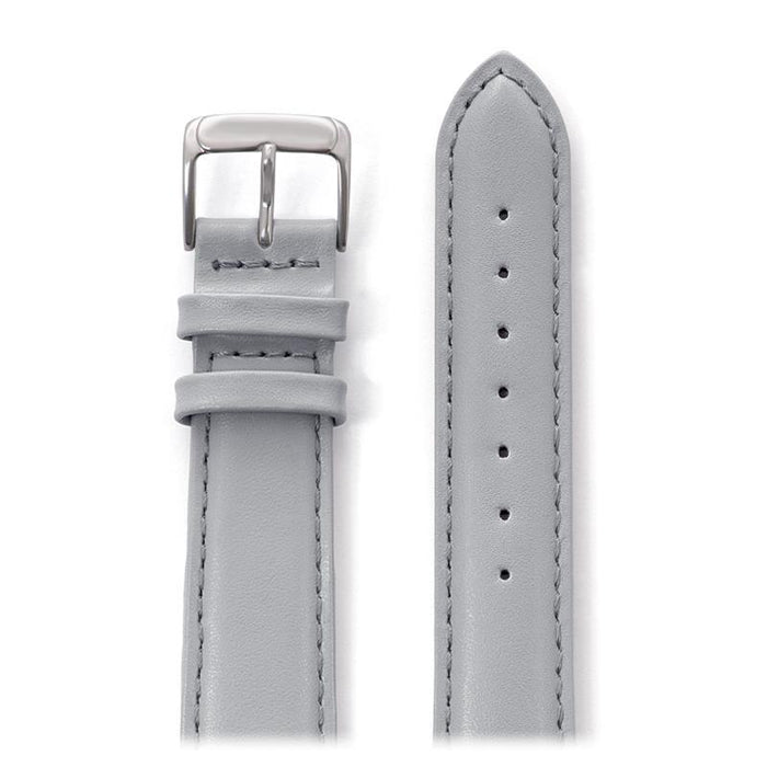 Speidel Men's Stitched Calfskin Leather Band in Black, Brown, Navy and Gray - Time After Time Watches