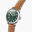 Shinola, The Runwell 41mm Green Dial Brown Leather
