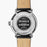 This Men's 47mm Shinola Runwell Chrongraph watch measures at 47mm with a case thickness of 12.3mm. White Numerical Markers are placed at all stations of the watch with a subdial at the 6 o'clock marker that works as a second hand. A black band is connected to this solid stainless steel case.