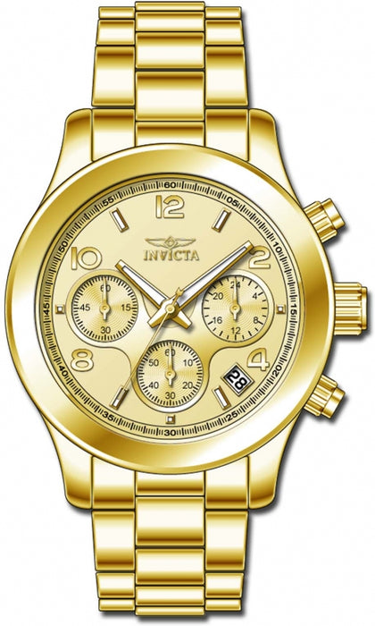 Invicta Ladies Angel Lady Gold Dial Gold Bracelet - 19217