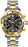 Invicta Men's Specialty Chrono Black Dial Two Tone Bracelet - 28889