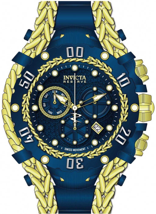 Invicta Men's Gladiator Reserve Chrono Blue & Gold Tone - 36623