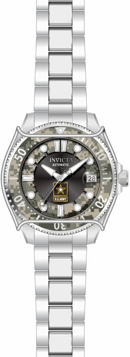 Invicta Ladies Army Lady Automatic Camo Dial SS Bracelet - 31855