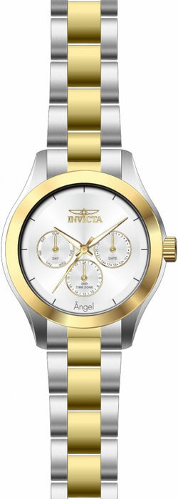 Invicta Ladies Angel Lady Silver Dial Two-Tone Bracelet - 13725