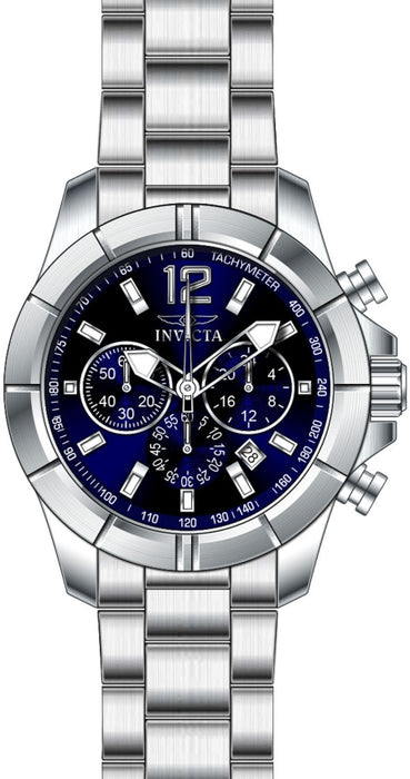 Invicta Men's Specialty SS & Blue 21464