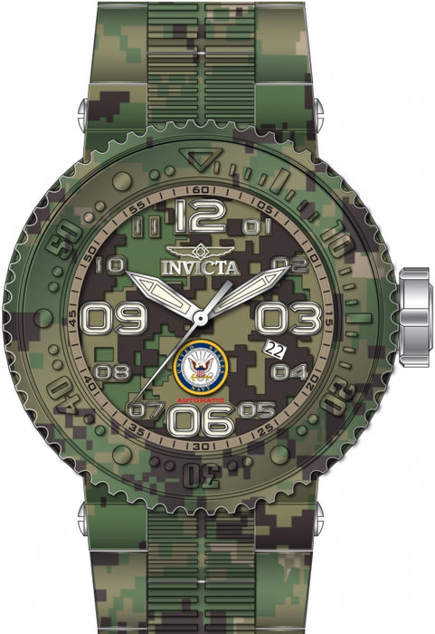 Invicta Men's U.S. Navy Camo Dial Camo Bracelet - 34679