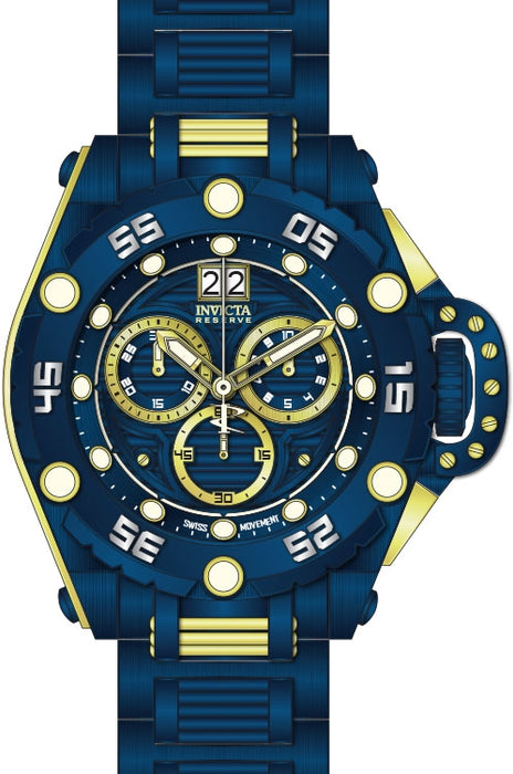 Invicta Men's Flying Fox Chrono Blue Bracelet - 38744