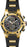 Invicta Men's Bolt Chrono Gold Case Black Silicone - 25468