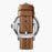 Shinola Shinola, The Runwell 41mm White Dial Brown Leather - Time After Time Watches