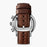 Shinola, The Runwell 41mm Blue Dial Brown Leather